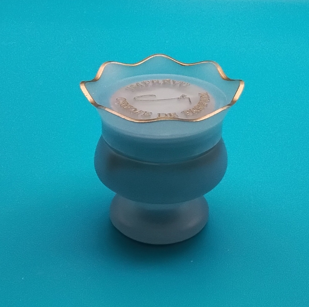 Vintage Jar Of Imprevu Cream De Parfum by Coty